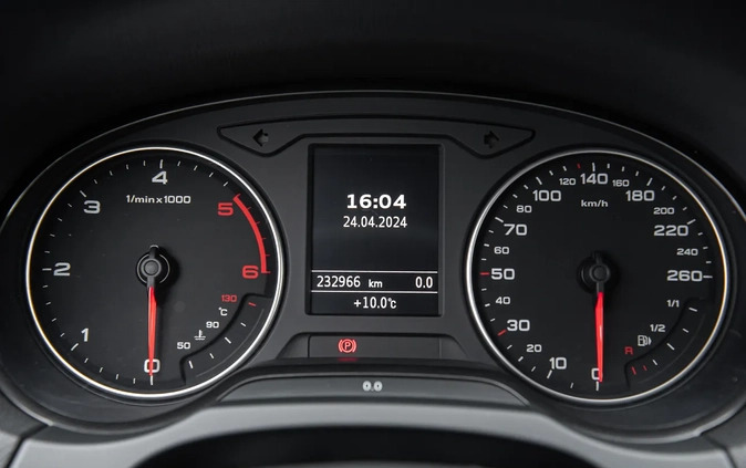 Audi A3 cena 37900 przebieg: 232000, rok produkcji 2014 z Radom małe 436